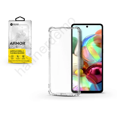 Samsung A715F Galaxy A71 szilikon hátlap - Roar Armor Gel - transparent