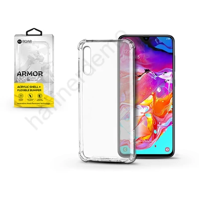 Samsung A705F Galaxy A70 szilikon hátlap - Roar Armor Gel - transparent