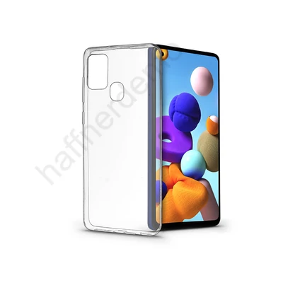 Samsung A217F Galaxy A21s szilikon hátlap - Soft Clear - transparent