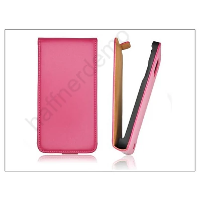 Slim Flip bőrtok - Huawei Ascend G510 - pink