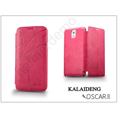 Samsung SM-G900 Galaxy S5 flipes tok - Kalaideng Oscar 2 Series - pink