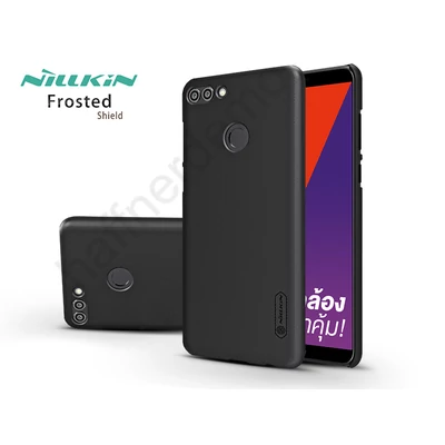 Huawei Y9 (2018) hátlap képernyővédő fóliával - Nillkin Frosted Shield - fekete