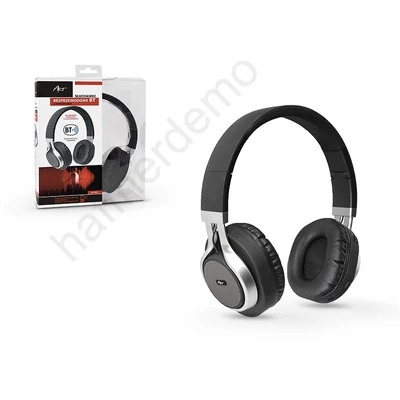 ART Wireless Bluetooth sztereó fejhallgató beépített mikrofonnal - ART AP-B04 - fekete