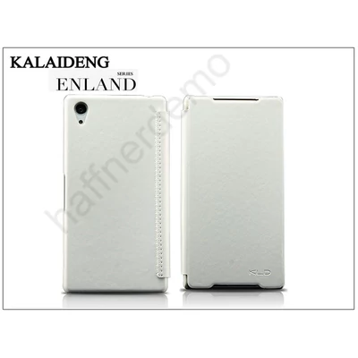 Sony Xperia Z2 (D6503) flipes tok - Kalaideng Enland Series - white
