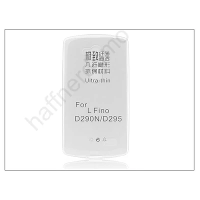 LG D290N L Fino szilikon hátlap - Ultra Slim 0,3 mm - transparent