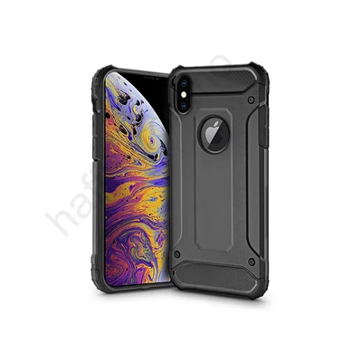 Apple iPhone XS Max ütésálló hátlap - Armor - fekete