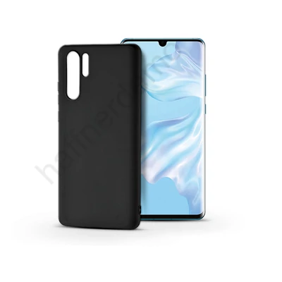 Huawei P30 Pro szilikon hátlap - Soft - fekete