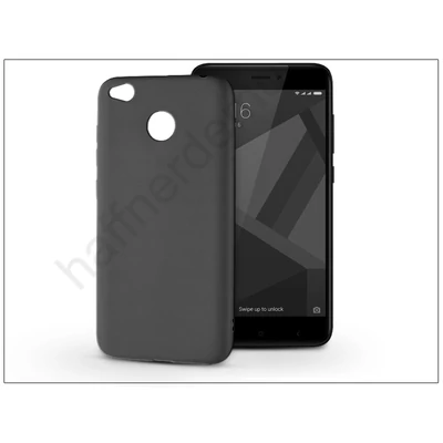 Xiaomi Redmi 4X szilikon hátlap - Soft - fekete