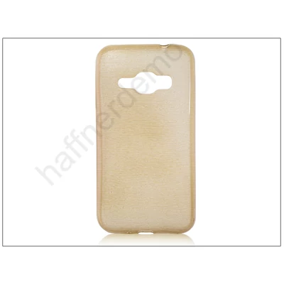 Samsung J120F Galaxy J1 (2016) szilikon hátlap - Jelly Brush - gold