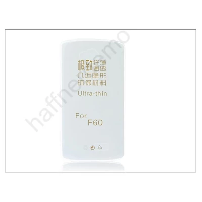 LG F60 D390N szilikon hátlap - Ultra Slim 0,3 mm - transparent