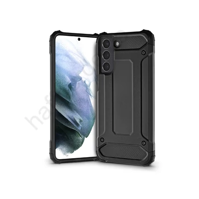 Samsung G990F Galaxy S21 ütésálló hátlap - Armor - fekete