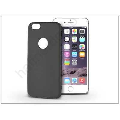 Apple iPhone 6/6S szilikon hátlap - Soft - fekete