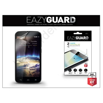 Vodafone Smart 4 Turbo képernyővédő fólia - 2 db/csomag (Crystal/Antireflex HD)