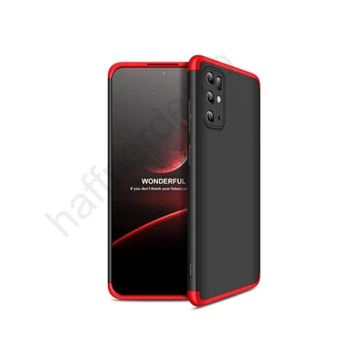Samsung G985F Galaxy S20+ hátlap - GKK 360 Full Protection 3in1 - fekete/piros