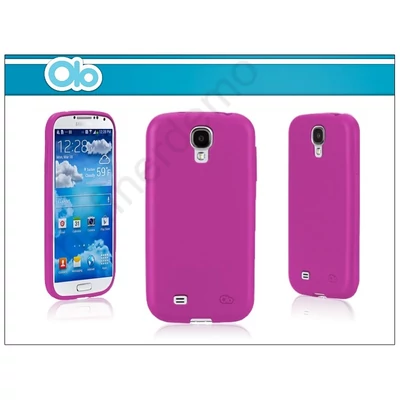 Samsung i9500 Galaxy S4 szilikon hátlap - OLO Cloud - pink