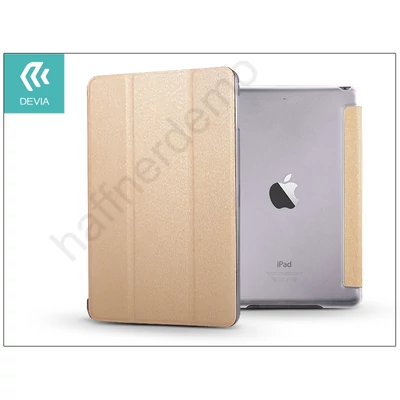 Apple iPad Mini 4/iPad Mini (2019) védőtok (Smart Case) on/off funkcióval - Devia Light Grace - gold