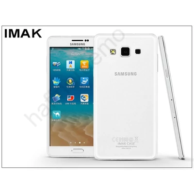 Samsung SM-A700F Galaxy A7 hátlap - IMAK Crystal Clear Slim - transparent