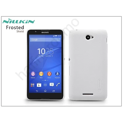 Sony Xperia E4 (E2104/E2105) hátlap képernyővédő fóliával - Nillkin Frosted Shield - fehér