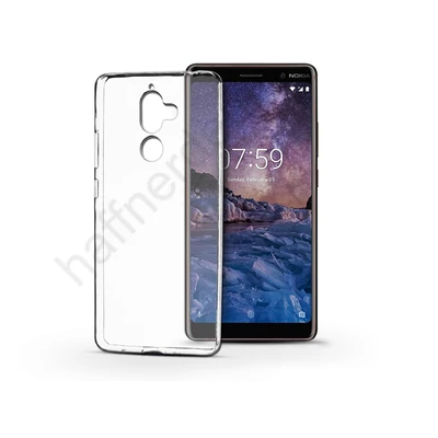 Nokia 7 Plus szilikon hátlap - Ultra Slim 0,3 mm - transparent
