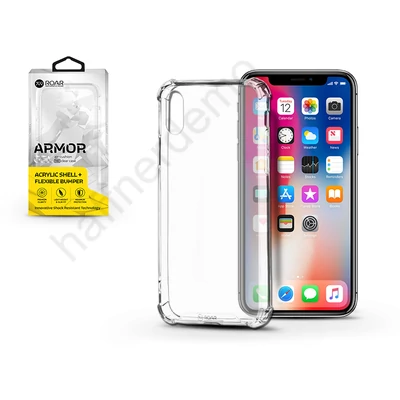 Apple iPhone X/XS szilikon hátlap - Roar Armor Gel - transparent