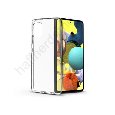 Samsung A516F Galaxy A51 5G szilikon hátlap - Soft Clear - transparent