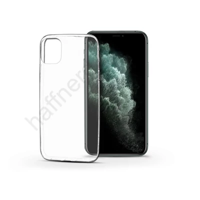 Apple iPhone 11 Pro Max szilikon hátlap - Soft Clear - transparent