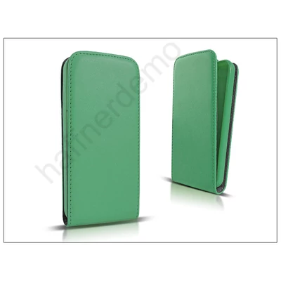 Slim Flexi Flip bőrtok - Apple iPhone 7 Plus/iPhone 8 Plus - lime