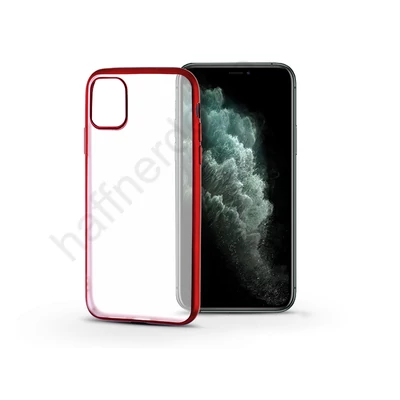 Apple iPhone 11 Pro szilikon hátlap - Electro Matt - piros