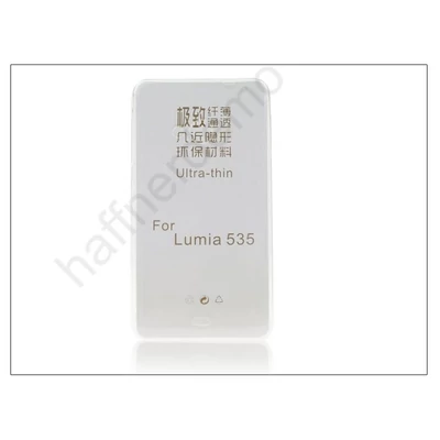 Microsoft Lumia 535 szilikon hátlap - Ultra Slim 0,3 mm - transparent