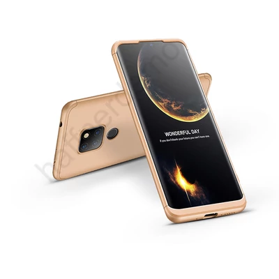 Huawei Mate 20 hátlap - GKK 360 Full Protection 3in1 - arany