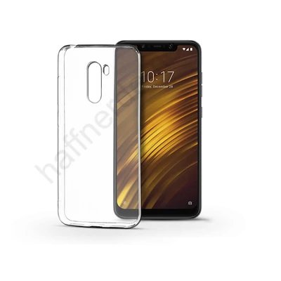 Xiaomi Pocophone F1 szilikon hátlap - Soft Clear - transparent