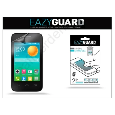 Alcatel One Touch Pop D1 (OT-4018D) képernyővédő fólia - 2 db/csomag (Crystal/Antireflex HD)