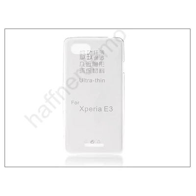 Sony Xperia E3 (D2203) szilikon hátlap - Ultra Slim 0,3 mm - transparent