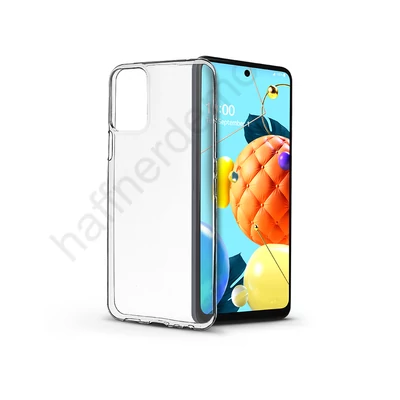 LG K52/K62 szilikon hátlap - Soft Clear - transparent