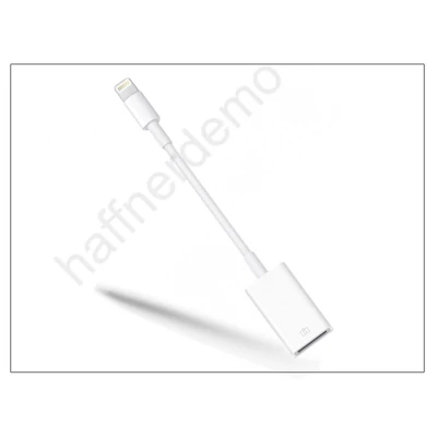 Apple iPhone 5/5S/5C/SE/iPad 4/iPad Mini eredeti, gyári Lightning - USB  kamera adapter - MD821ZM/A