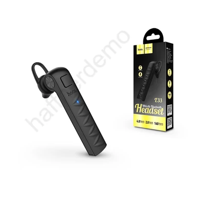 HOCO Wireless Bluetooth headset v4.2 - HOCO E33 Whistle - fekete