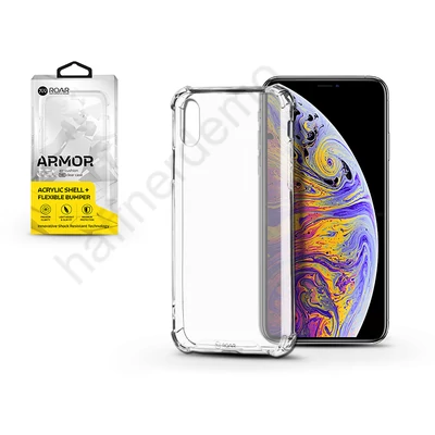 Apple iPhone XS Max szilikon hátlap - Roar Armor Gel - transparent