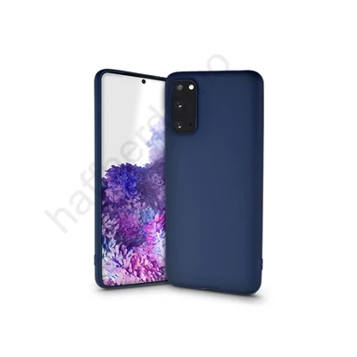 Samsung G980F Galaxy S20 szilikon hátlap - Soft - kék