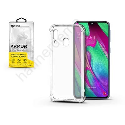 Samsung A405F Galaxy A40 szilikon hátlap - Roar Armor Gel - transparent