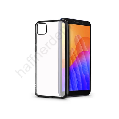 Huawei Y5p/Honor 9S szilikon hátlap - Electro Matt - fekete