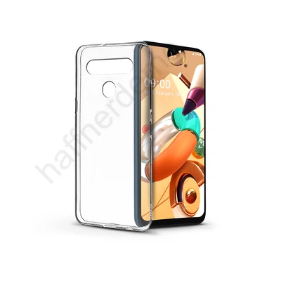 LG K41S/K51S szilikon hátlap - Soft Clear - transparent