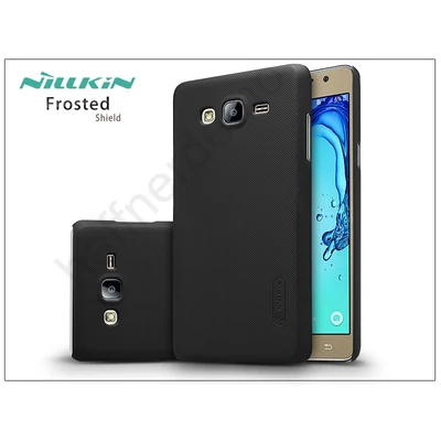Samsung G6000 Galaxy On7 hátlap képernyővédő fóliával - Nillkin Frosted Shield - fekete