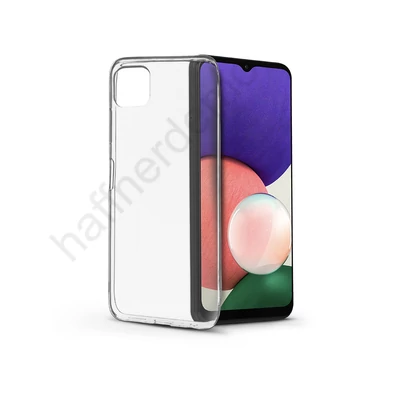 Samsung A226B Galaxy A22 5G szilikon hátlap - Soft Clear - transparent