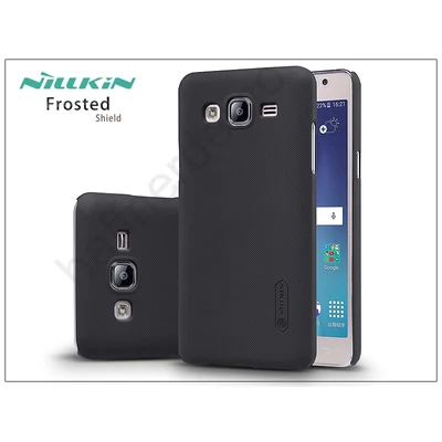 Samsung SM-G550 Galaxy On5 hátlap képernyővédő fóliával - Nillkin Frosted Shield - fekete