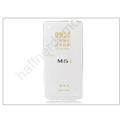 Sony Xperia M5 (E5603/E5606/E5653) szilikon hátlap - Ultra Slim 0,3 mm - transparent