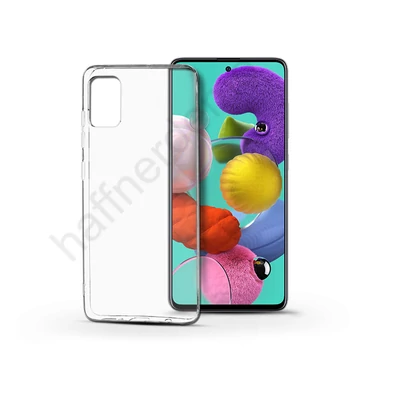 Samsung A515F Galaxy A51 szilikon hátlap - Soft Clear - transparent