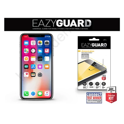 Apple iPhone X/XS/11 Pro gyémántüveg képernyővédő fólia - 1 db/csomag (Diamond Glass)