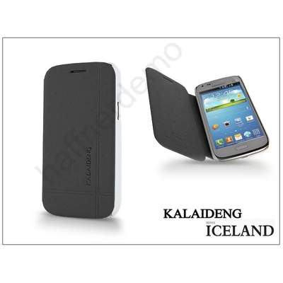 Samsung i8260 Galaxy Core flipes tok - Kalaideng Iceland Series - black