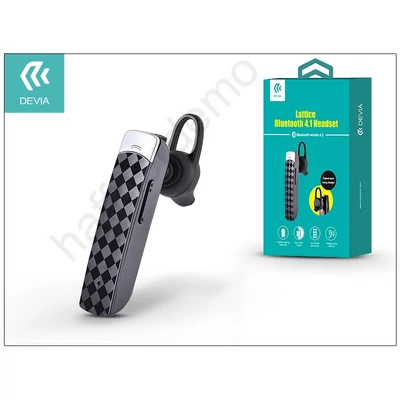Devia Lattice Bluetooth headset v4.1 - MultiPoint - Music Streaming - black