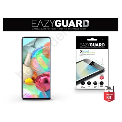 Samsung A715F Galaxy A71 képernyővédő fólia - 2 db/csomag (Crystal/Antireflex HD)